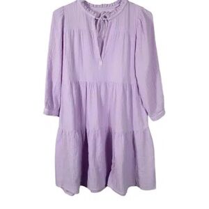 Honorine Lilac Giselle  mini dress/coverup
